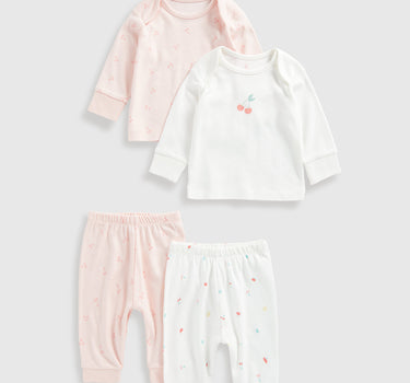 Mothercare Fruit Baby Pyjamas - 2 Pack