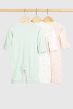 Load image into Gallery viewer, Mothercare Fruit Footless Sleepsuits - 3 Pack
