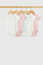 Load image into Gallery viewer, Mothercare Sealife Short-Sleeved Bodysuits - 5 Pack
