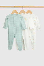 Load image into Gallery viewer, Mothercare Sealife Sleepsuits - 3 Pack
