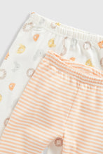 Load image into Gallery viewer, Mothercare Safari Faces Baby Pyjamas - 2 Pack
