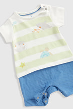 Load image into Gallery viewer, Mothercare Under The Sea Mock Romper
