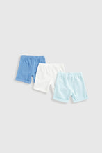 Load image into Gallery viewer, Mothercare Ocean Jersey Shorts - 3 Pack
