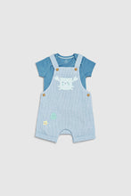Load image into Gallery viewer, Mothercare Ocean Bibshorts And Bodysuit Set
