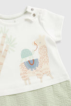 Load image into Gallery viewer, Mothercare Little Llama Mock Romper
