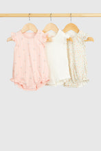 Load image into Gallery viewer, Mothercare Orchard Rompers - 3 Pack
