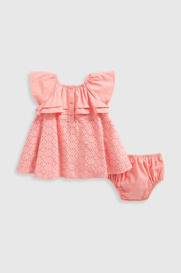 Mothercare Woven Dress and Knickers Set