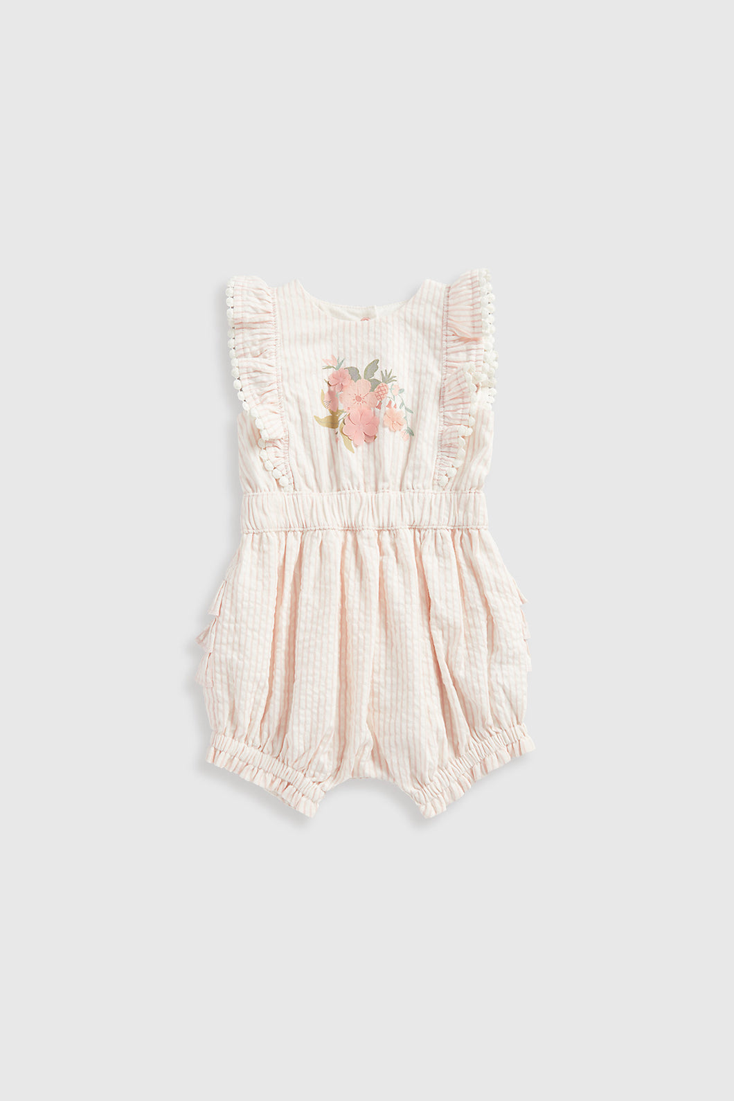 Mothercare Woven Cotton Romper