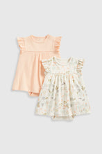 Load image into Gallery viewer, Mothercare Romper Dresses - 2 Pack
