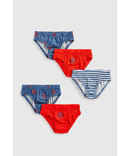 Load image into Gallery viewer, Mothercare Football Briefs - 5 Pack
