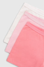 Load image into Gallery viewer, Mothercare Pink Short Briefs - 3 Pack
