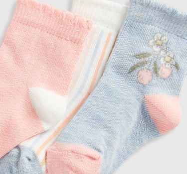 Mothercare Fruit Baby Socks - 3 Pack