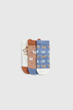 Load image into Gallery viewer, Mothercare Safari Baby Socks - 3 Pack
