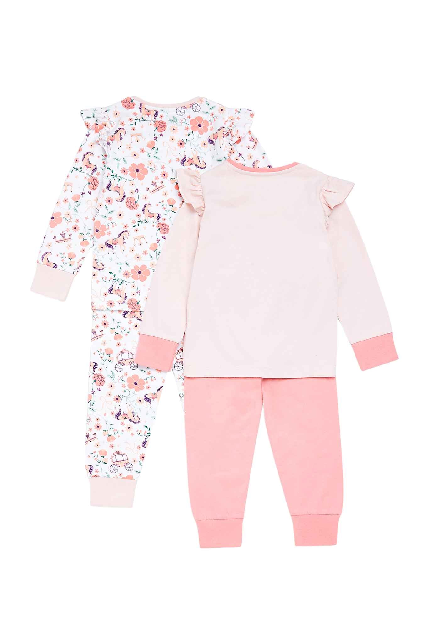 Mothercare Party Horse Pyjamas - 2 Pack