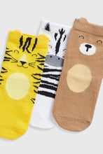 Load image into Gallery viewer, Mothercare Novelty Animal Socks - 3 Pack
