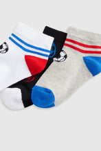Load image into Gallery viewer, Mothercare Football Trainer Socks - 5 Pack
