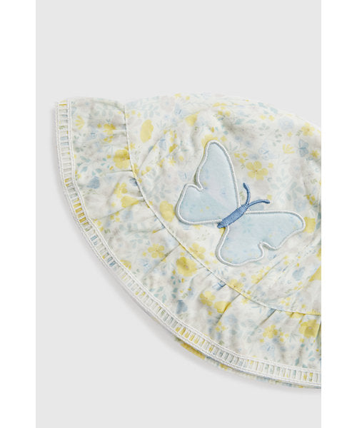 Mothercare Butterfly Sunsafe Baby Sun Hat