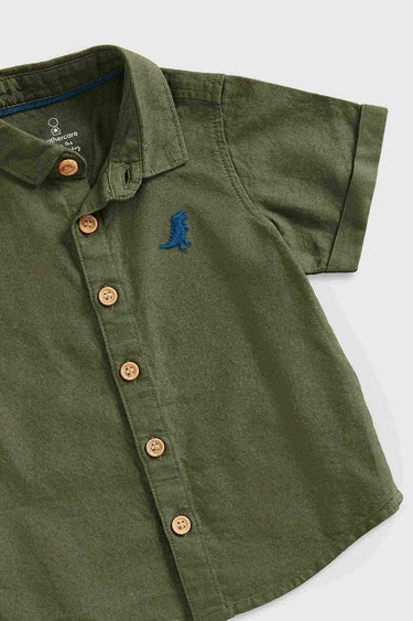Mothercare Green Dinosaur Shirt