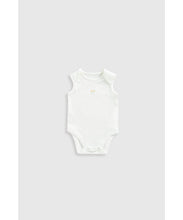 Load image into Gallery viewer, Mothercare Wild Flower Sleeveless Bodysuits - 5 Pack
