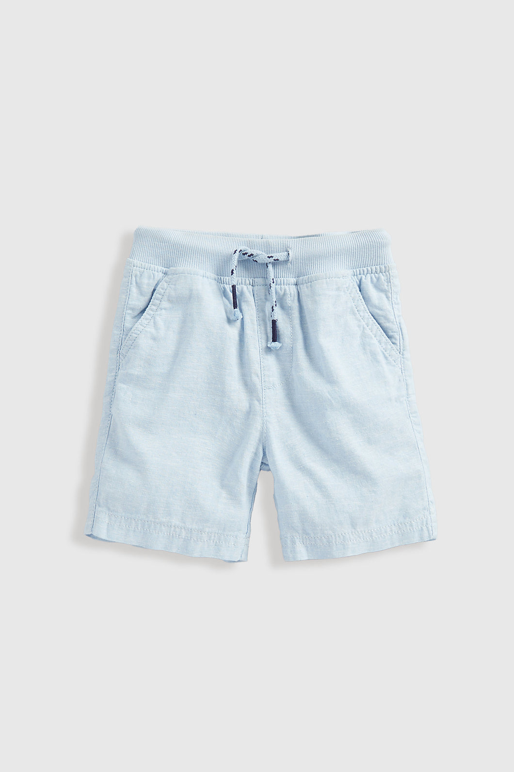 Mothercare Blue Linen Shorts