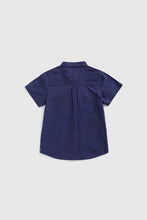 Load image into Gallery viewer, Mothercare Navy Oxford Shirt
