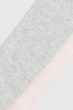Load image into Gallery viewer, Mothercare Pink and Grey Tights - 2 Pack
