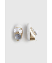 Load image into Gallery viewer, Mothercare Gold Pram Trainers

