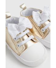 Load image into Gallery viewer, Mothercare Gold Pram Trainers
