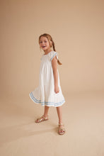 Load image into Gallery viewer, Mothercare White Embroidered Dress
