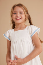 Load image into Gallery viewer, Mothercare White Embroidered Dress
