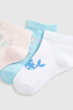 Load image into Gallery viewer, Mothercare Seahorse Trainer Socks - 5 Pack
