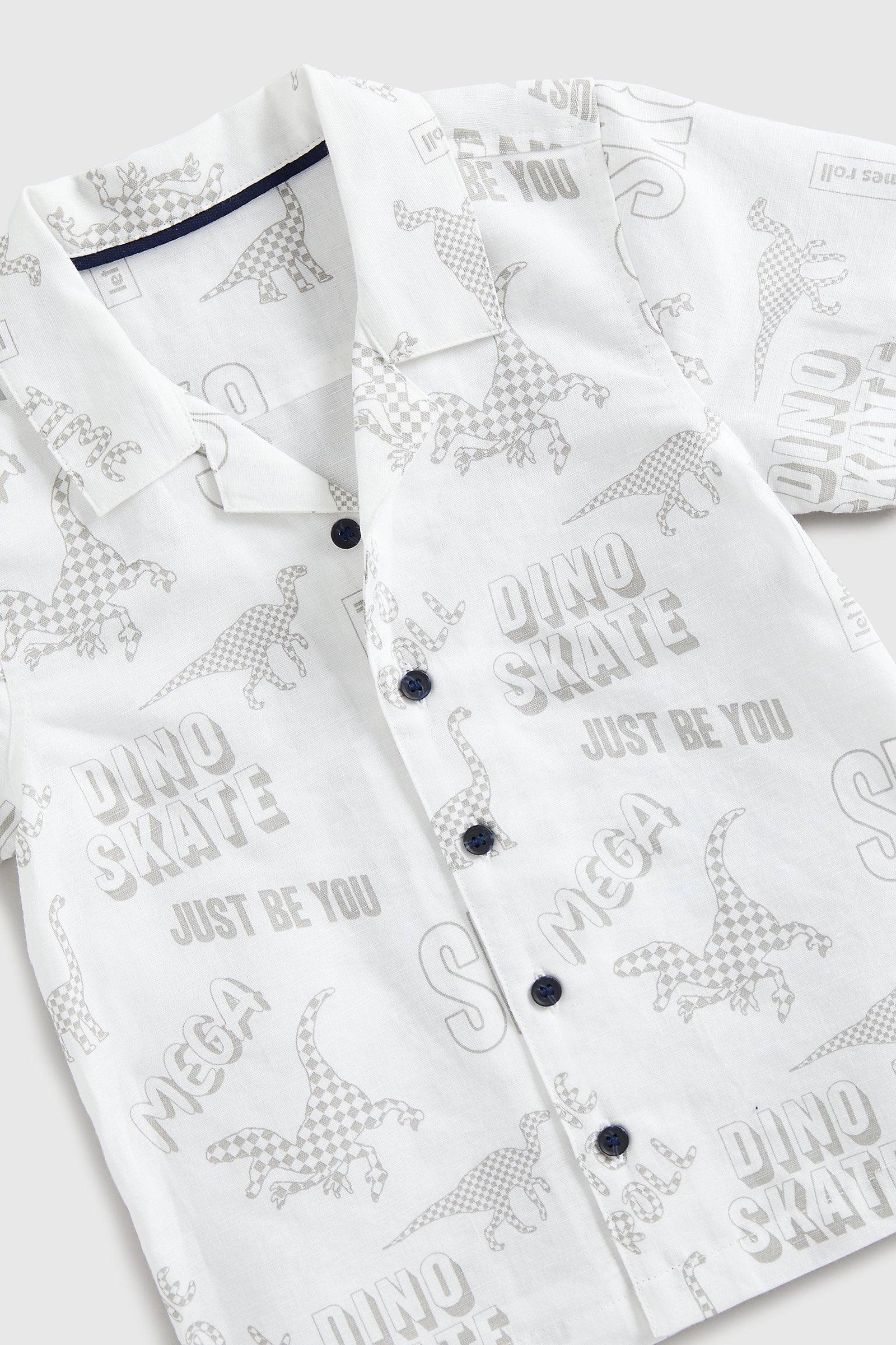 Mothercare Printed Linen Shirt