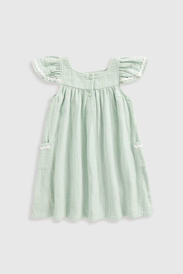 Mothercare Green Gauze Dress