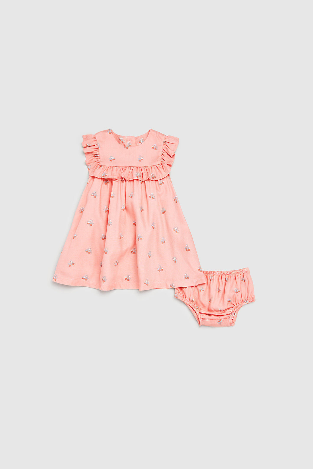 Mothercare Orchard Woven Dress And Knickers Set