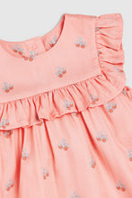 Load image into Gallery viewer, Mothercare Orchard Woven Dress And Knickers Set
