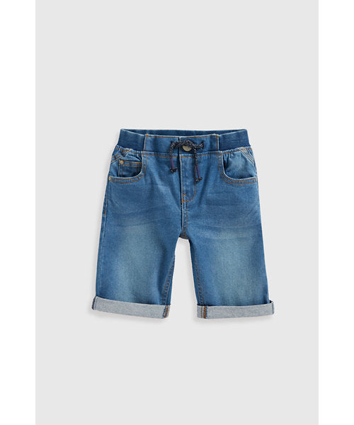 Mothercare Mid-Wash Denim Shorts