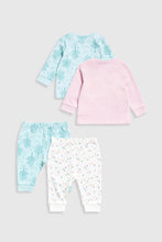 Load image into Gallery viewer, Mothercare Garden Bunny Baby Pyjamas - 2 Pack
