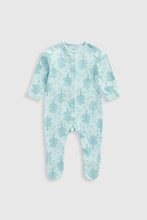 Load image into Gallery viewer, Mothercare Garden Bunny Baby Sleepsuits - 3 Pack

