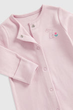 Load image into Gallery viewer, Mothercare Garden Bunny Baby Sleepsuits - 3 Pack
