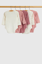 Load image into Gallery viewer, Mothercare My First Long-Sleeved Bodysuits - 5 Pack
