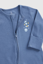 Load image into Gallery viewer, Mothercare Space Zip-Up Baby Sleepsuits - 2 Pack
