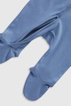 Load image into Gallery viewer, Mothercare Space Zip-Up Baby Sleepsuits - 2 Pack
