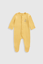 Load image into Gallery viewer, Mothercare Safari Baby Sleepsuits - 3 Pack
