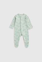 Load image into Gallery viewer, Mothercare Safari Baby Sleepsuits - 3 Pack
