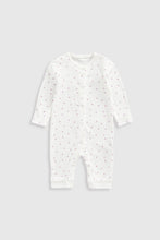 Load image into Gallery viewer, Mothercare Spotted Footless Sleepsuits - 3 Pack

