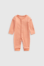 Load image into Gallery viewer, Mothercare Striped Footless Sleepsuits - 3 Pack

