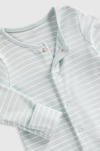 Load image into Gallery viewer, Mothercare Striped Footless Sleepsuits - 3 Pack
