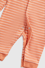 Load image into Gallery viewer, Mothercare Striped Footless Sleepsuits - 3 Pack
