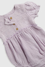Load image into Gallery viewer, Mothercare Pink Romper, Tights and Headband Set
