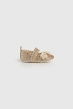Load image into Gallery viewer, Mothercare Gold Pram Shoe
